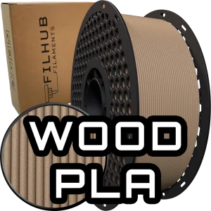 Filament PLA wood FilHub 1.75mm