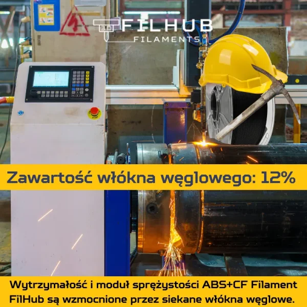 FilHub ABS+CF 1.75mm 1kg - obrazek 10