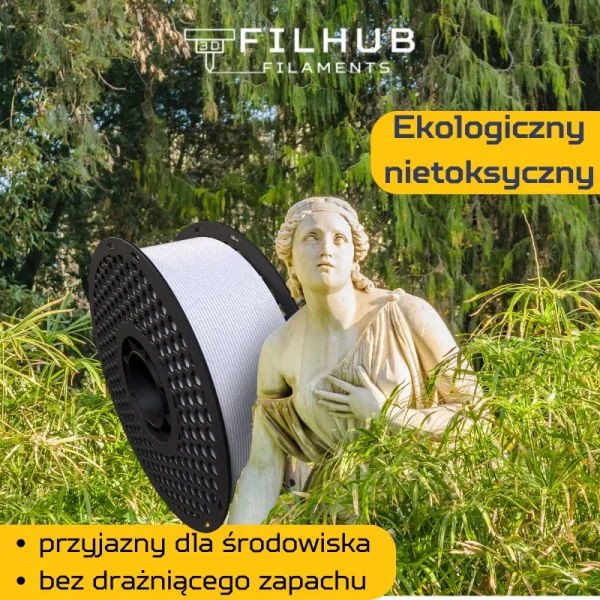 FilHub PLA Marmur Marble 1.75mm 1kg - obrazek 7