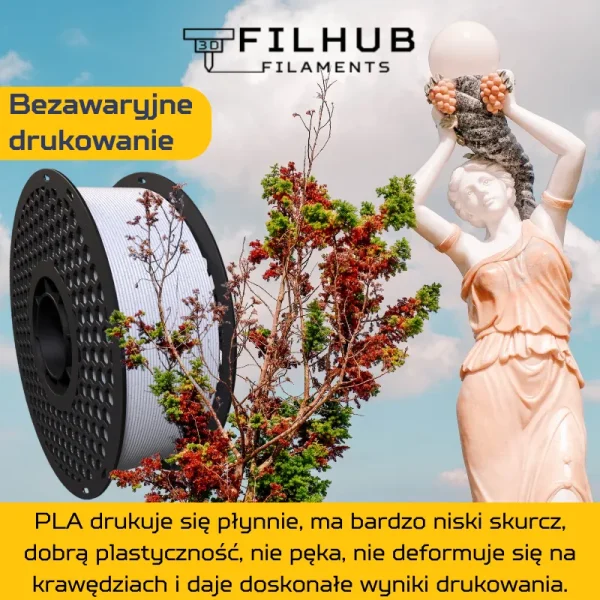 FilHub PLA Marmur Marble 1.75mm 1kg - obrazek 10