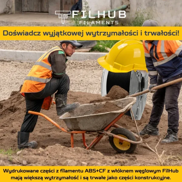 FilHub ABS+CF 1.75mm 1kg - obrazek 6