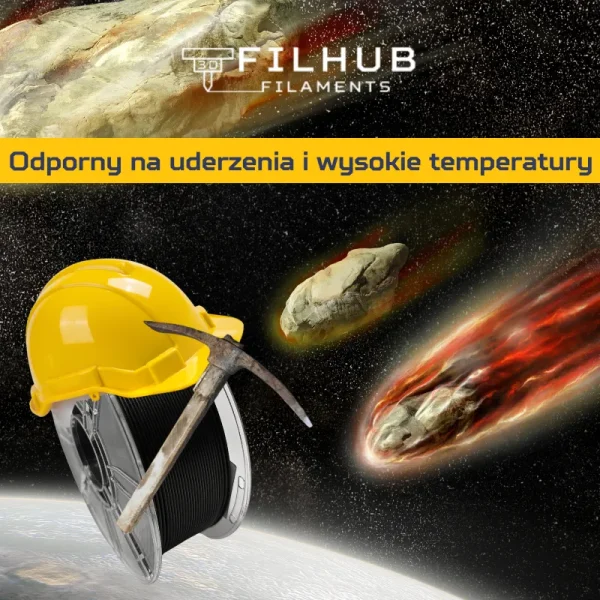 FilHub PLA+CF 1.75mm 1kg - obrazek 9