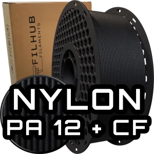 Filament Nylon PA12 + 15CF FilHub 1.75mm