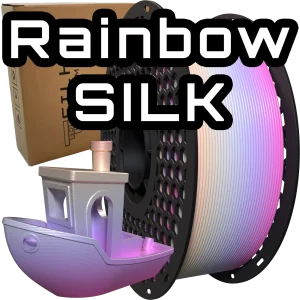 Filament Rainbow Wielokolorowy Silk FilHub 1.75mm 1kg